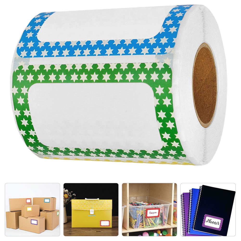 Sticker Label Roll - Etiquetas Adhesivas para Clasificación, 1 Rollo