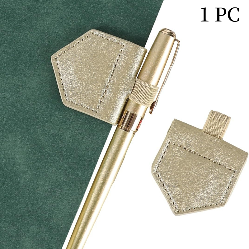 Bookmark Magnetic Clip - Marcapáginas magnético de cuero PU con