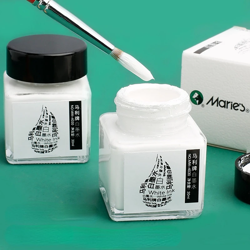 Correction Fluid White - Tinta blanca de alto brillo para