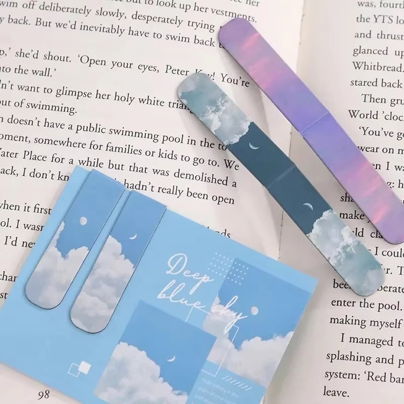 Bookmark Magnetic Clip - 2 Marcadores de Libros con Diseño
