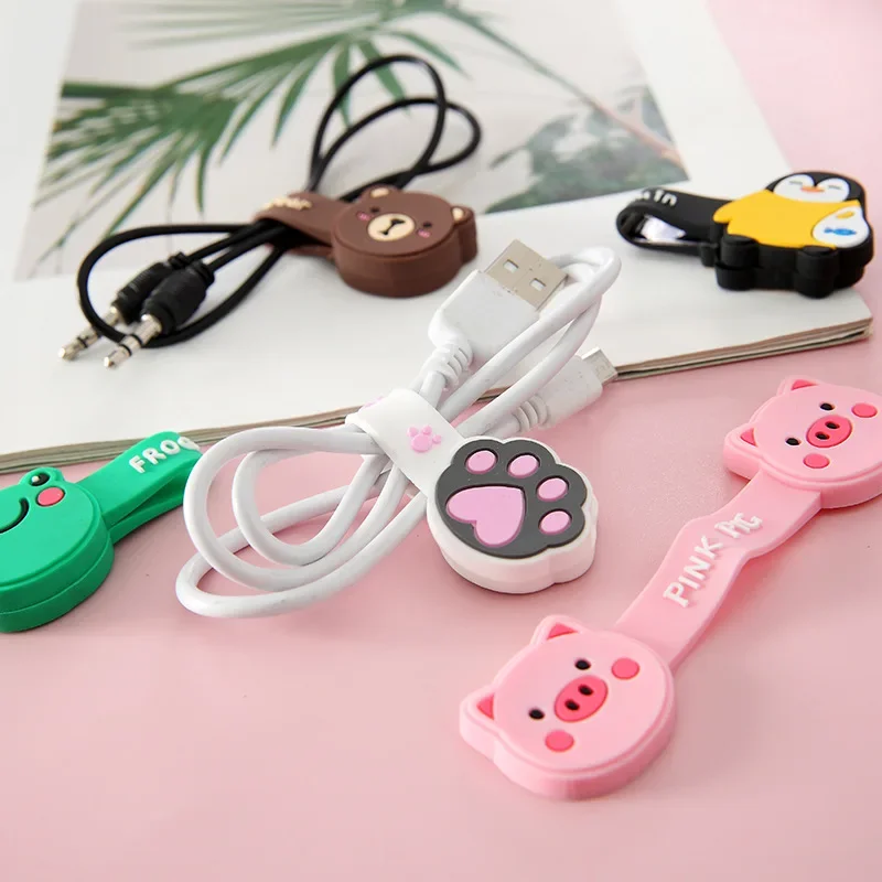 Bookmark Magnetic Clip - Organizador de cables magnético para animales,