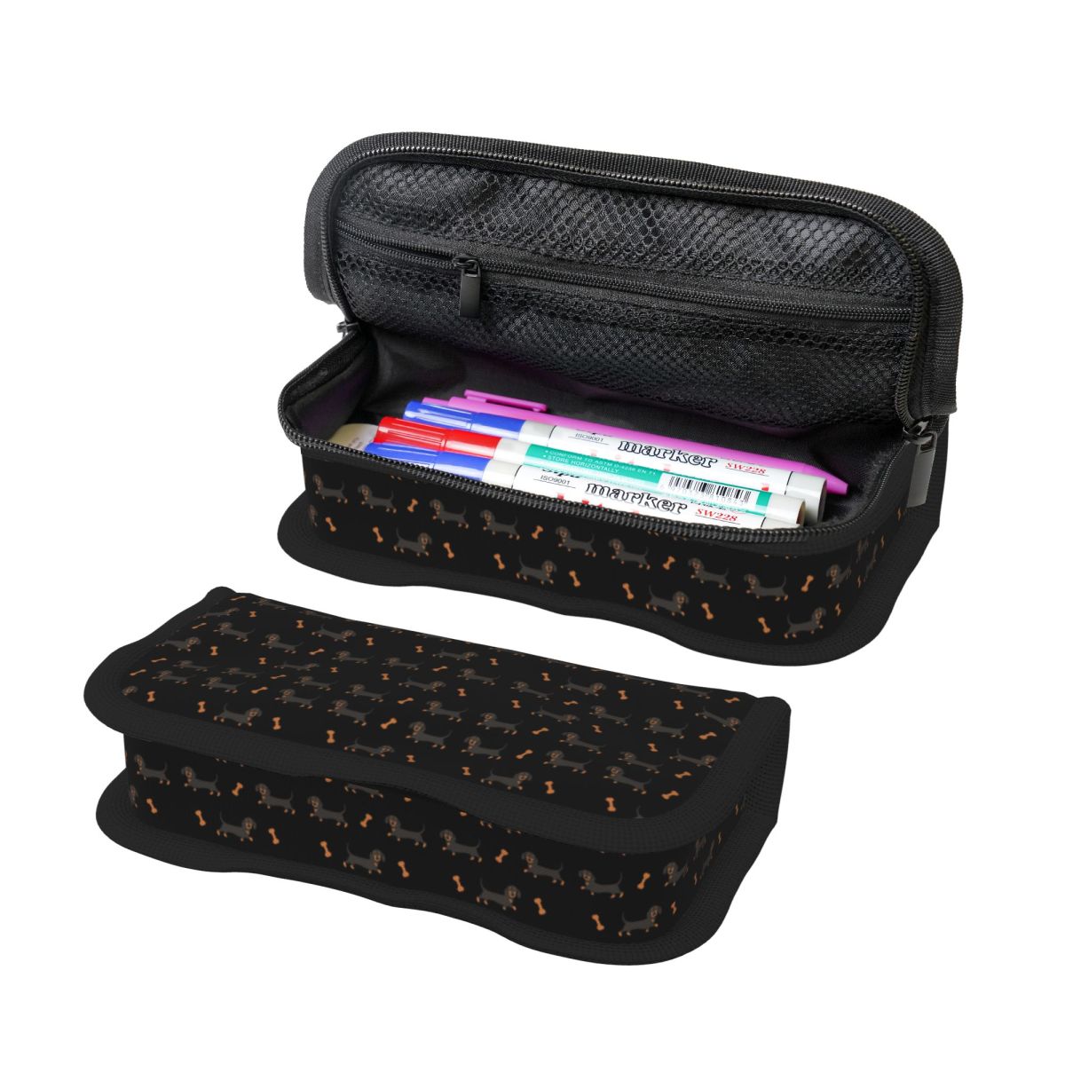 Tan Stationery & Office Supply - Estuche para lápices con diseño de