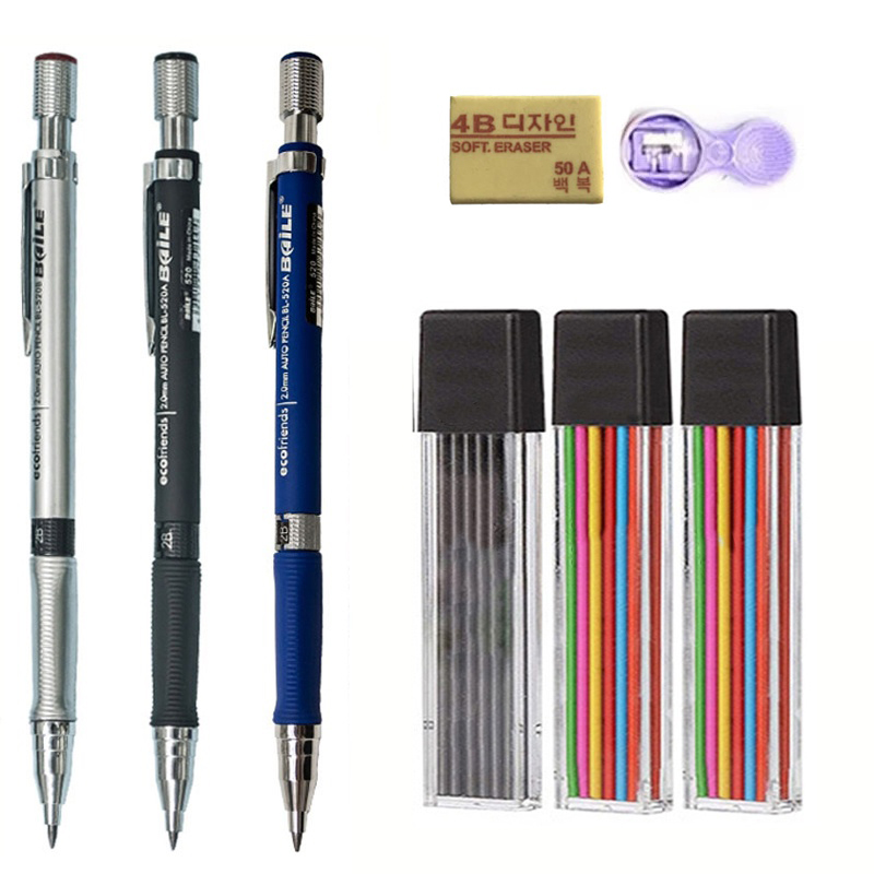 Mechanical Pencil Lead - Lápiz mecánico de 2,0mm con recarga