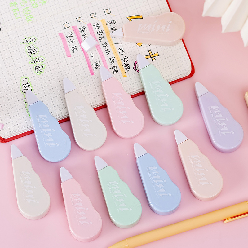 6 unids/set lindo Macaron cint - Correction Tape Roller reseña y precio
