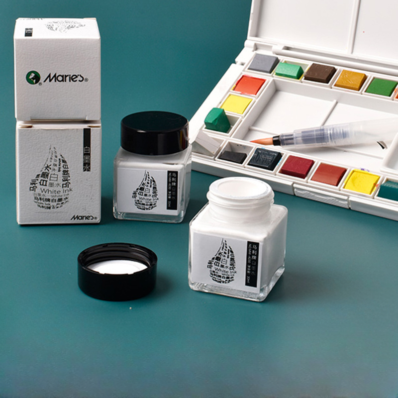 Acuarela embotellada de 30ML,  - Correction Fluid White reseña y precio