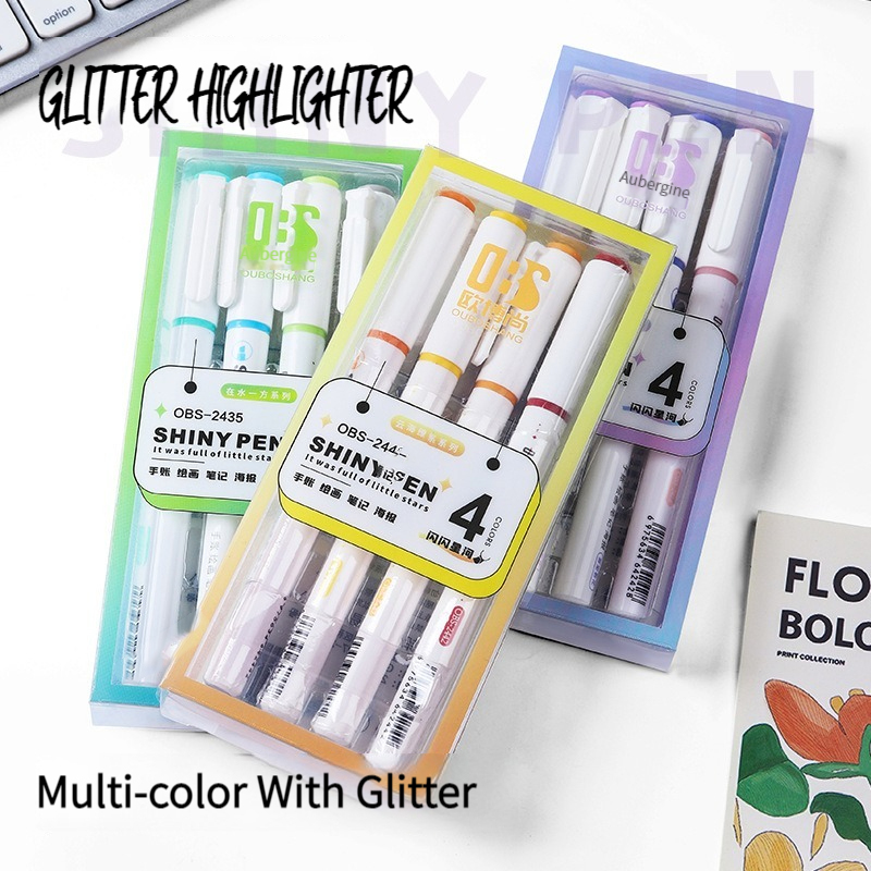 Rotulador resaltador con purpu - Highlighter Set Pastel reseña y precio