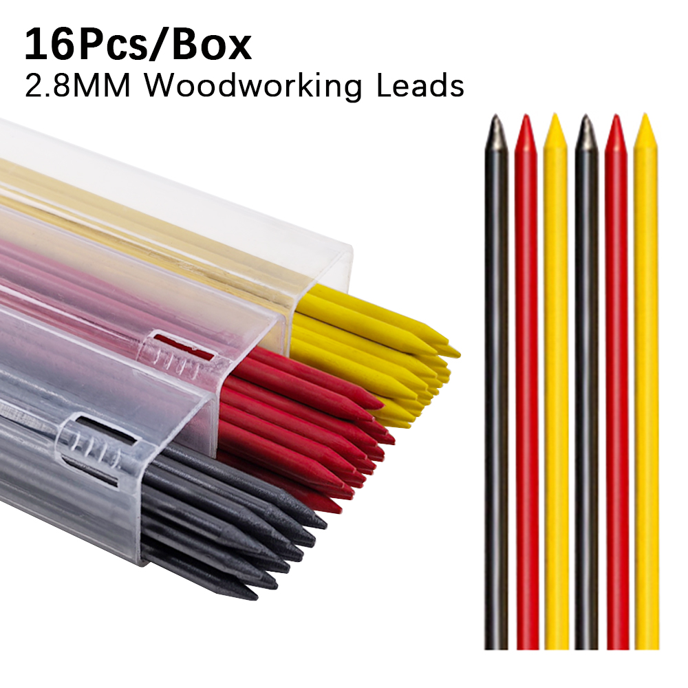 16 unids/caja 2,8mm 2B lápiz d - Mechanical Pencil Lead reseña y precio