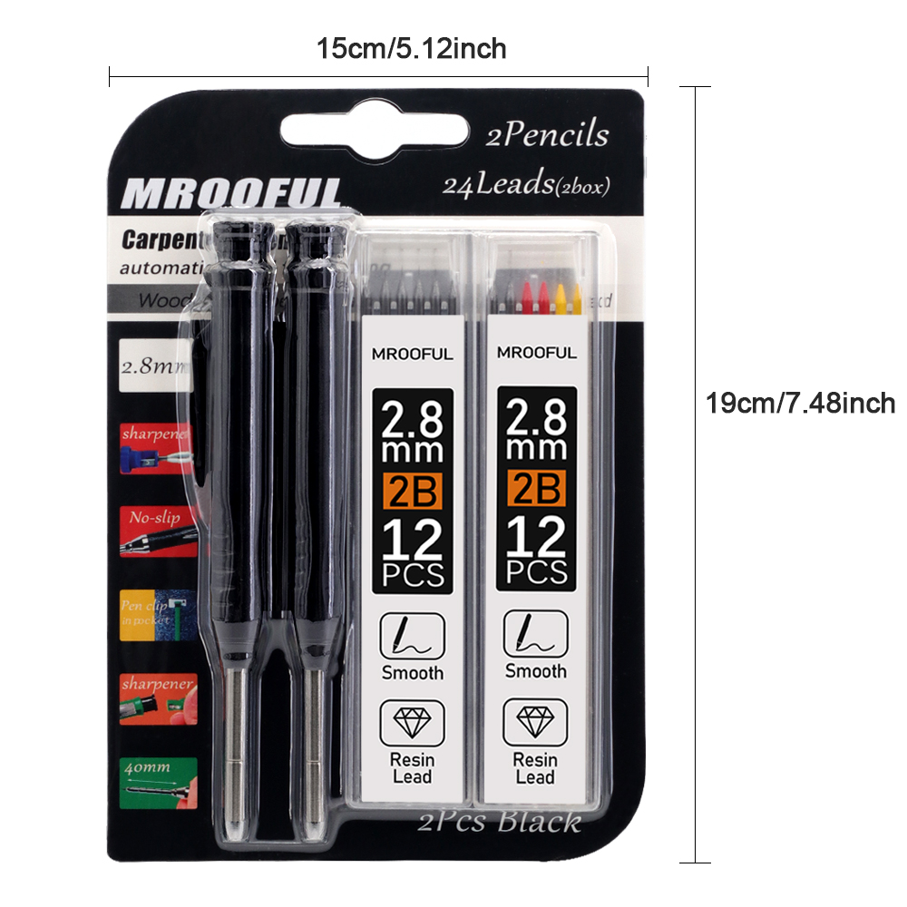 Juego de Lápices Mecánicos par - Mechanical Pencil Lead reseña y precio
