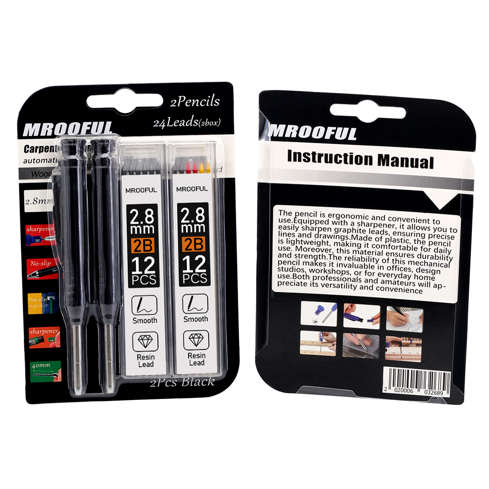 Juego de Lápices Mecánicos par - Mechanical Pencil Lead reseña y precio
