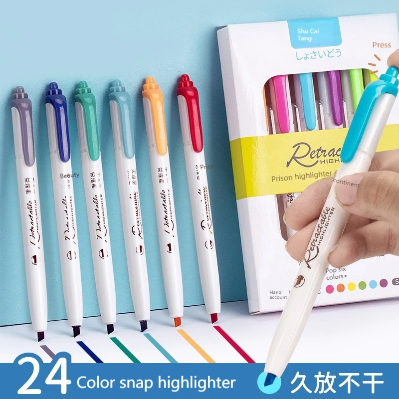 Juego de 6 colores, resaltador - Highlighter Set Pastel reseña y precio