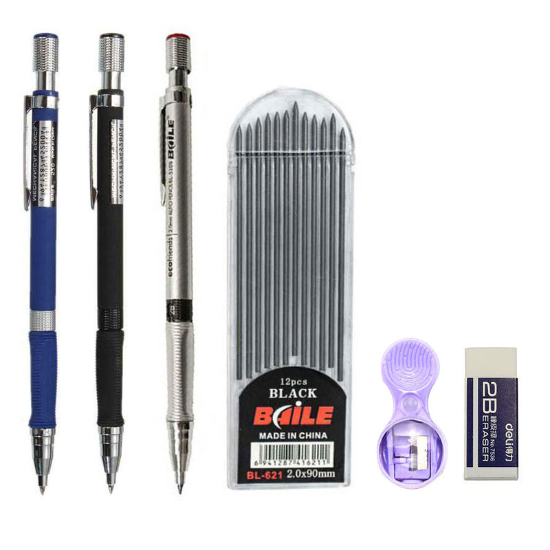 Juego de portaminas de 2,0 mm, - Staedtler Pencil Lumocolor reseña y precio