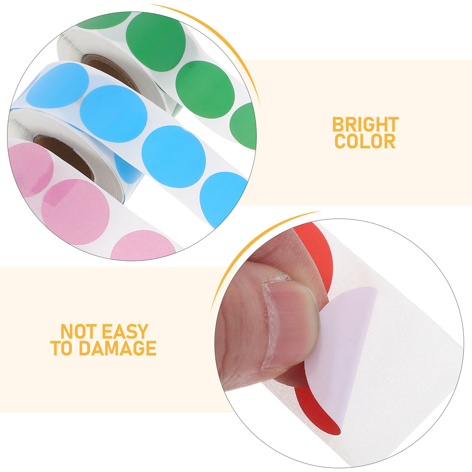 6 Rollos de Etiquetas Adhesiva - Sticker Label Roll reseña y precio