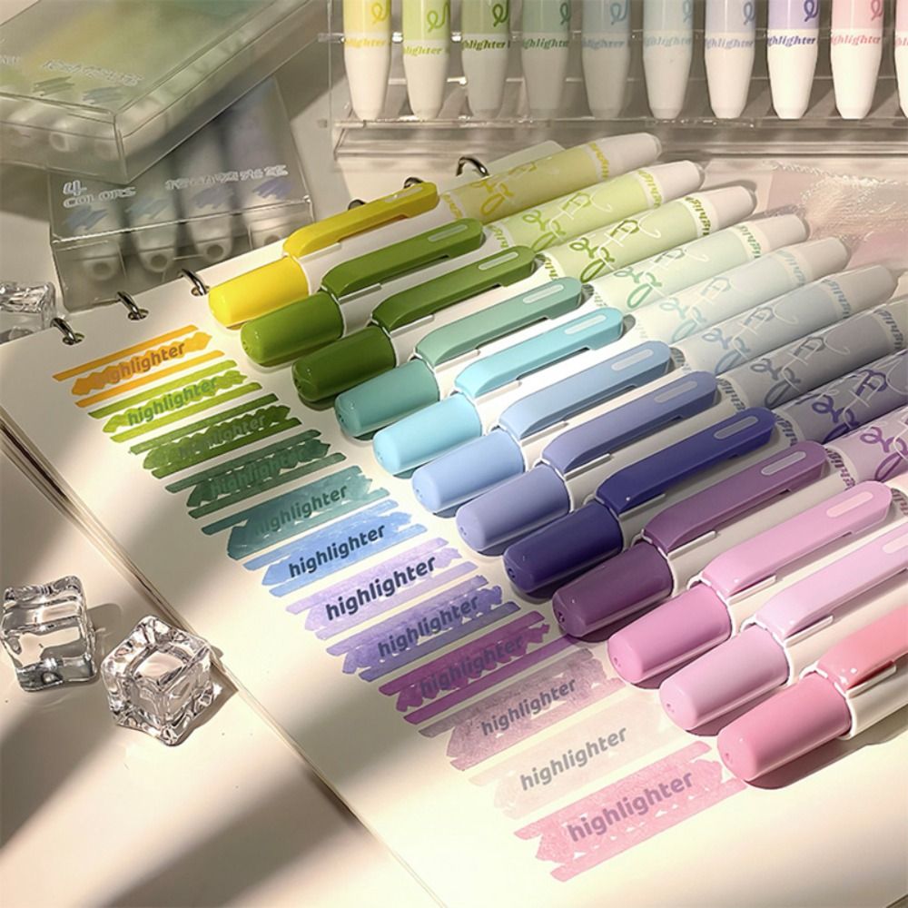 4 Marcadores de Color Degradad - Highlighter Set Pastel reseña y precio