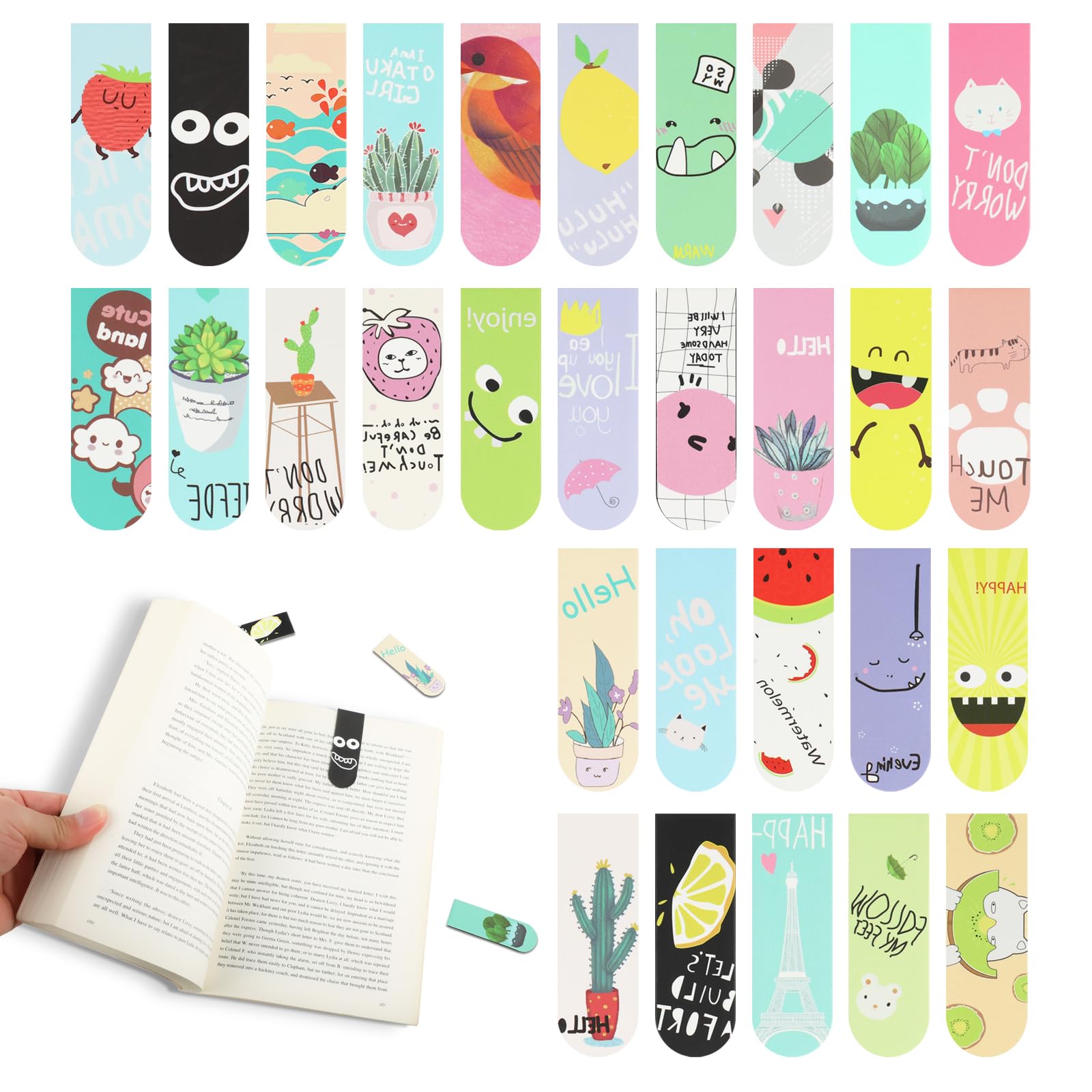 Marcapáginas magnéticos para n - Bookmark Magnetic Clip reseña y precio