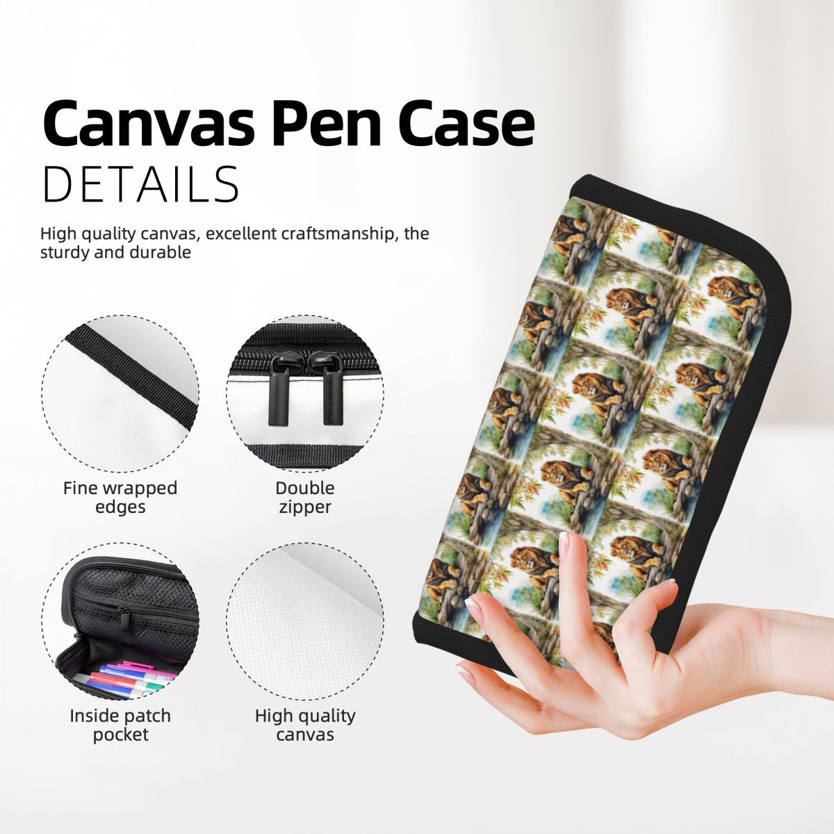 Estuches para lápices con dise - Lion Stationery & Office Supply(Kunshan)Co.Ltd reseña y precio