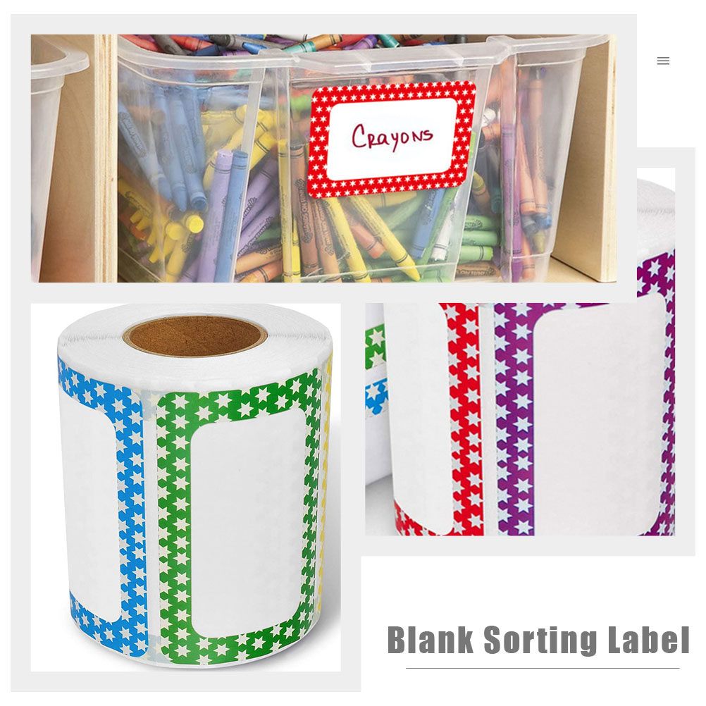Etiquetas Adhesivas de Clasifi - Sticker Label Roll reseña y precio