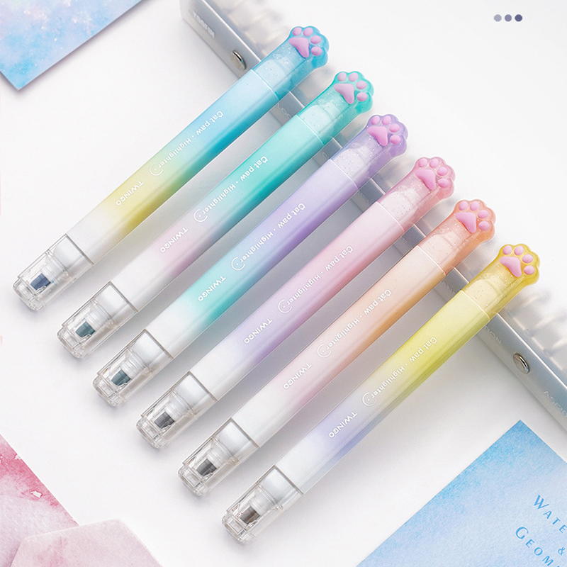 Juego de 6 Marcadores Fluoresc - Highlighter Set Pastel reseña y precio