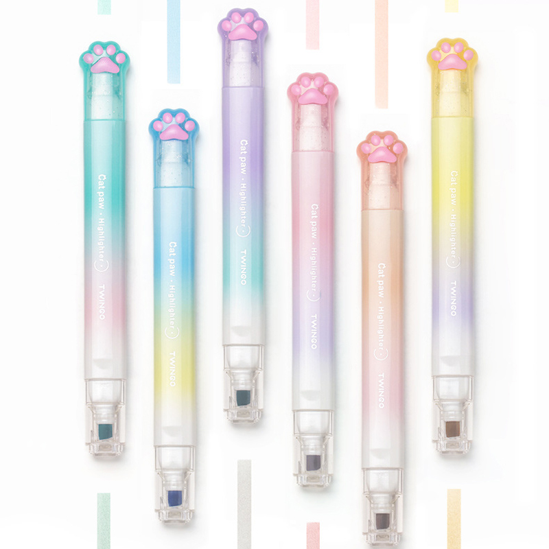 Juego de 6 Marcadores Fluoresc - Highlighter Set Pastel reseña y precio