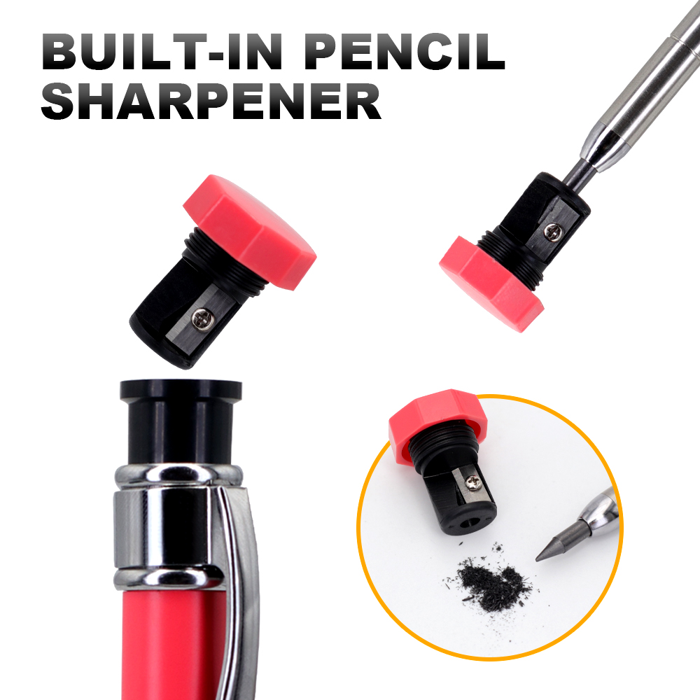 Juego de Lápices de Carpintero - Mechanical Pencil Lead reseña y precio