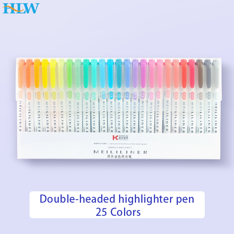 Rotuladores fluorescentes de d - Highlighter Set Pastel reseña y precio